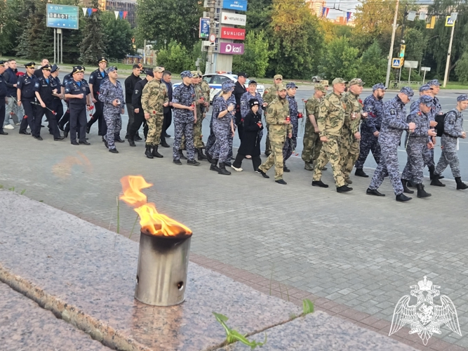 В Иванове росгвардейцы почтили память погибших в годы Великой Отечественной войны