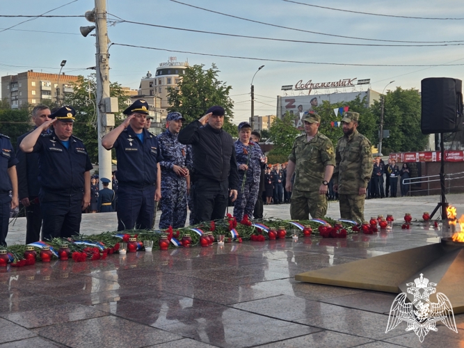 В Иванове росгвардейцы почтили память погибших в годы Великой Отечественной войны