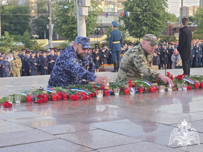 В Иванове росгвардейцы почтили память погибших в годы Великой Отечественной войны