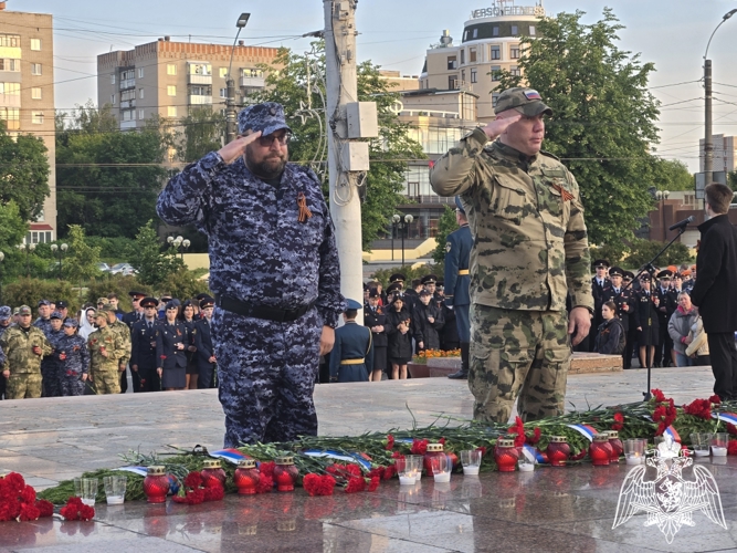 В Иванове росгвардейцы почтили память погибших в годы Великой Отечественной войны