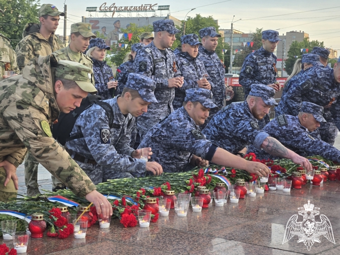 В Иванове росгвардейцы почтили память погибших в годы Великой Отечественной войны