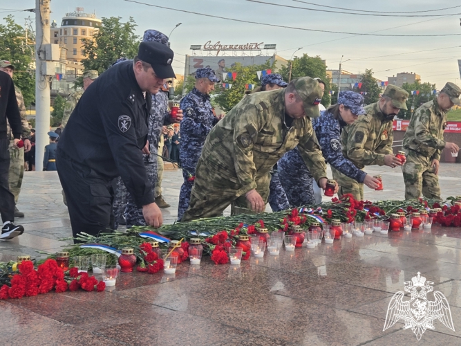 В Иванове росгвардейцы почтили память погибших в годы Великой Отечественной войны