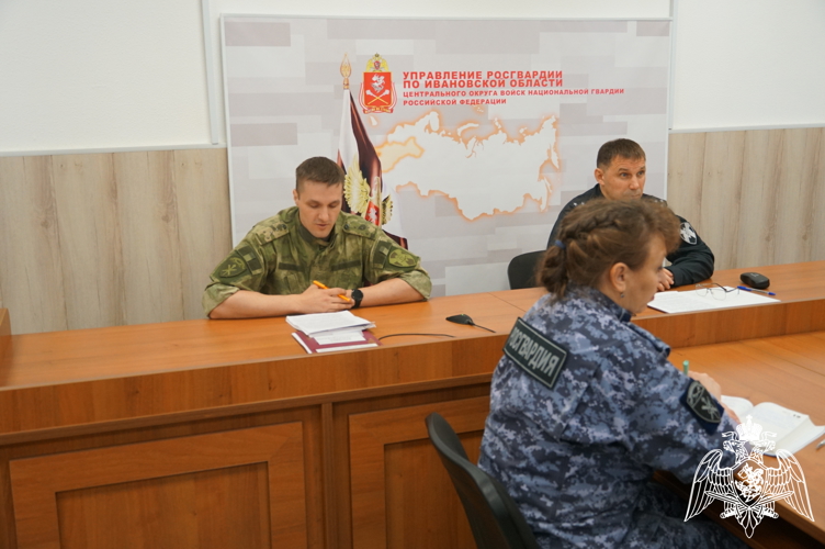 В Управлении Росгвардии по Ивановской области подвели итоги служебно-боевой деятельности за первое полугодие 2025 года