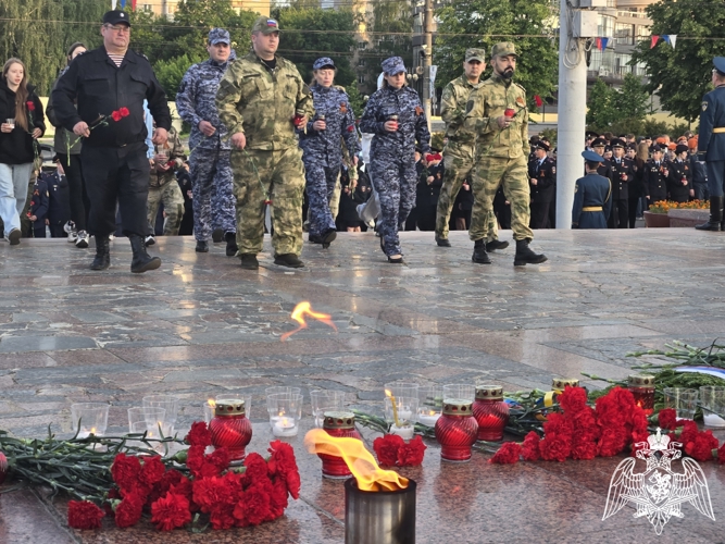 В Иванове росгвардейцы почтили память погибших в годы Великой Отечественной войны