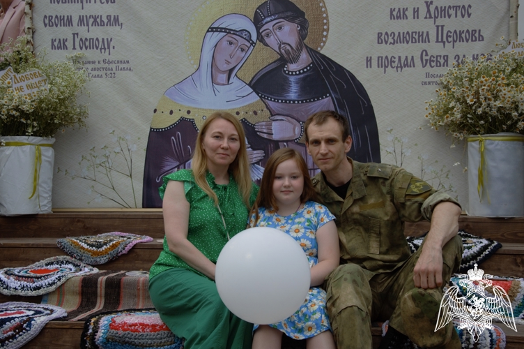 В Иванове семьи военнослужащих и сотрудников регионального Управления Росгвардии приняли участие во Всероссийской акции «Парад семьи»