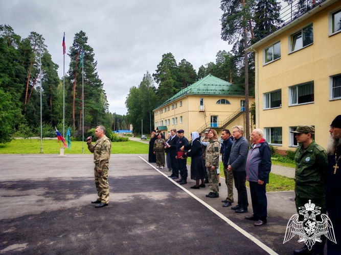 Росгвардейцы приняли участие в закрытии военно-спортивных сборов "Клещевские зори-2025"