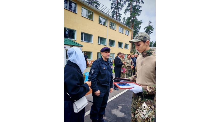 Росгвардейцы приняли участие в закрытии военно-спортивных сборов "Клещевские зори-2025"