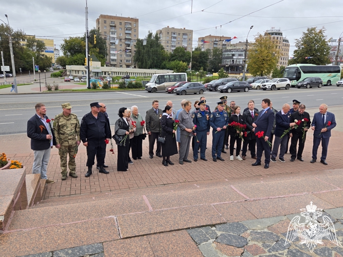 В Иванове росгвардейцы приняли участие в памятном мероприятии, посвященном окончанию Второй мировой войны