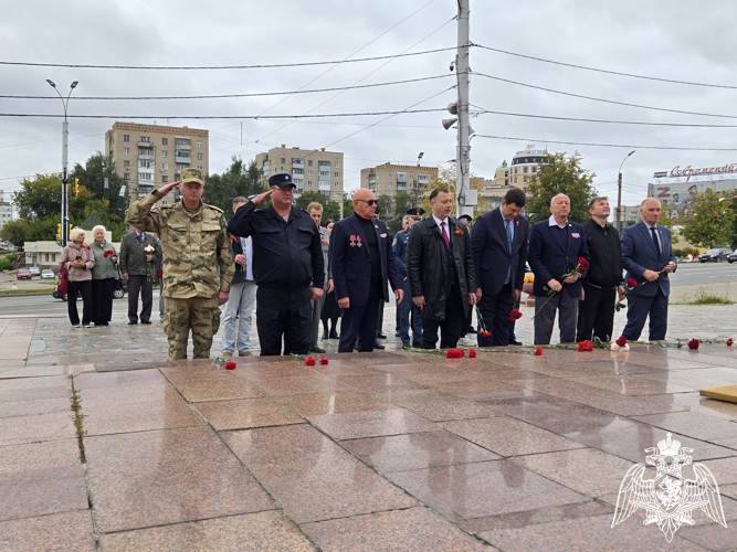 В Иванове росгвардейцы приняли участие в памятном мероприятии, посвященном окончанию Второй мировой войны