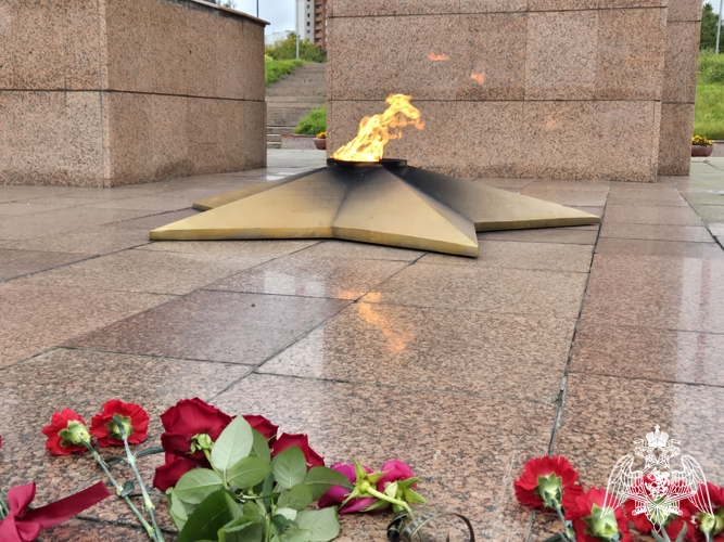 В Иванове росгвардейцы приняли участие в памятном мероприятии, посвященном окончанию Второй мировой войны