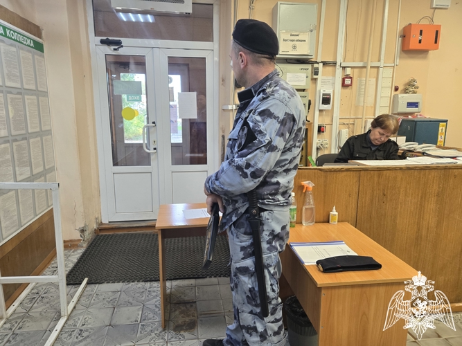 Росгвардия обеспечила правопорядок при проведении Единого дня голосования в Иванове