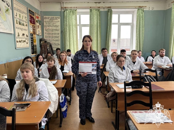 Ивановским студентам рассказали о службе во вневедомственной охране Росгвардии