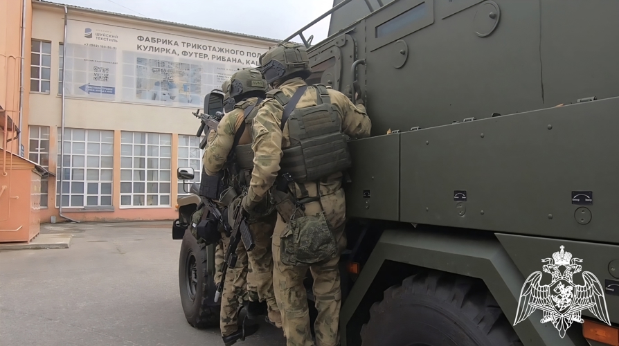 В Иванове прошли межведомственные учения силовых структур 