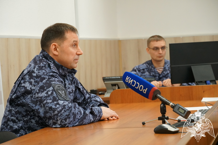 В Управлении Росгвардии по Ивановской области состоялся брифинг для представителей региональных средств массовой информации