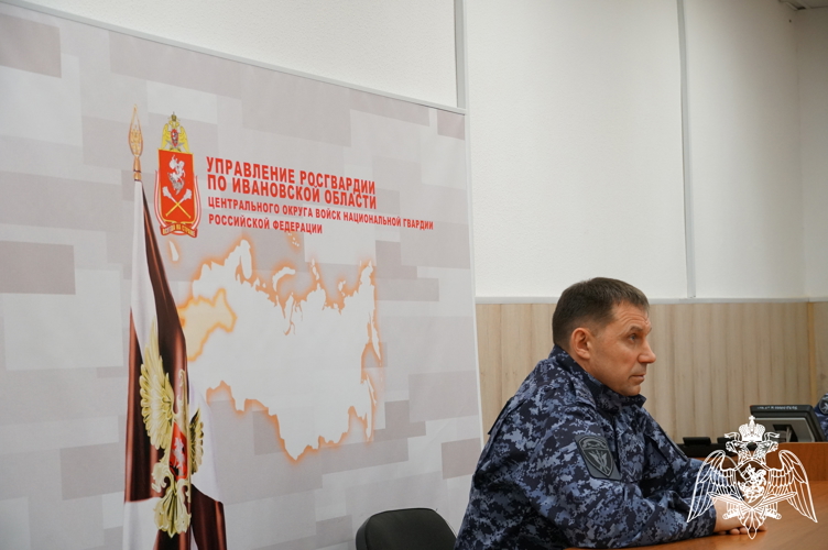 В Управлении Росгвардии по Ивановской области состоялся брифинг для представителей региональных средств массовой информации