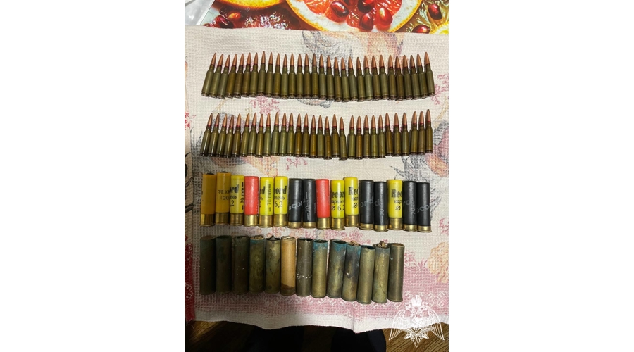 В сейфе умершего шуянина найдено 60 незаконно хранящихся боеприпасов 