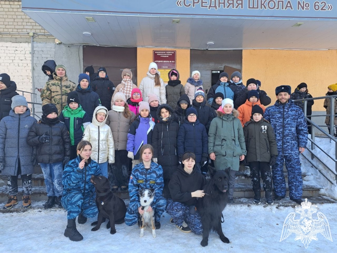 Команда росгвардейцев стала соорганизаторами проведения «Зарницы» на базе ивановской средней школы № 62.