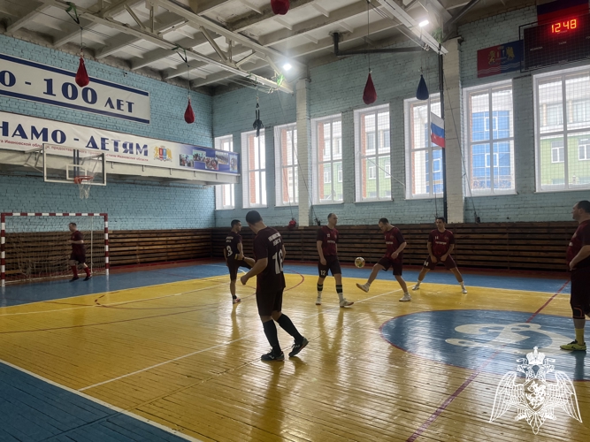 В Иванове росгвардейцы стали бронзовыми призерами чемпионата по мини-футболу