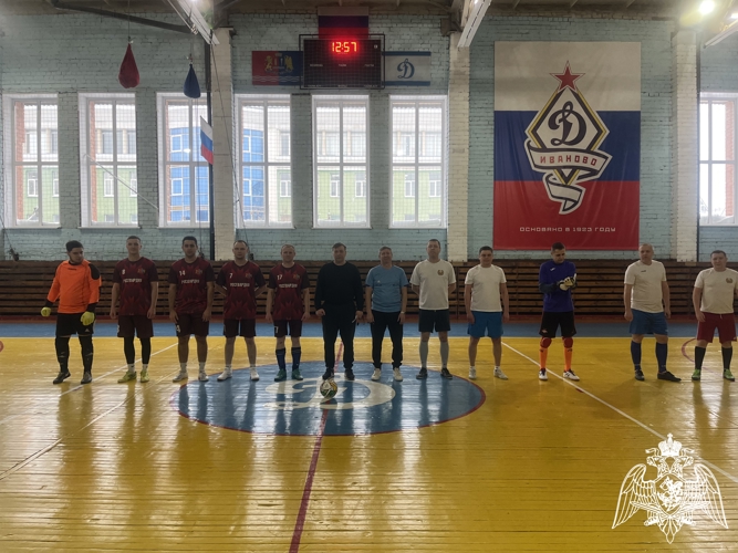 В Иванове росгвардейцы стали бронзовыми призерами чемпионата по мини-футболу
