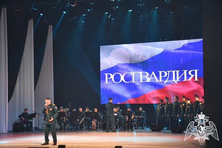 Ансамбль песни и пляски Центрального округа Росгвардии выступил в Иванове