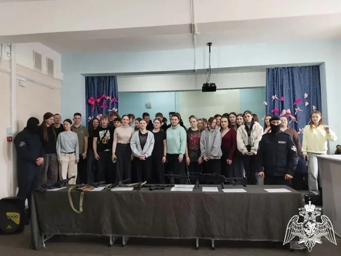 Росгвардия провела встречу со студентами Ивановского педагогического колледжа имени Д. А. Фурманова