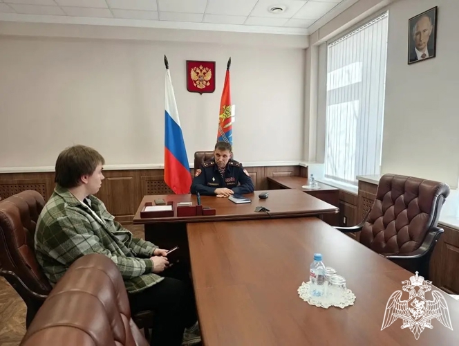 Начальник регионального Управления Росгвардии провёл приём граждан