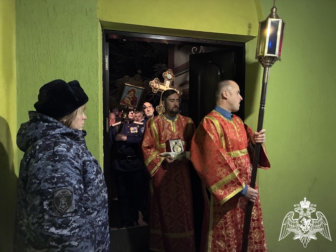В Иванове росгвардейцы обеспечили безопасность граждан во время празднования Пасхи