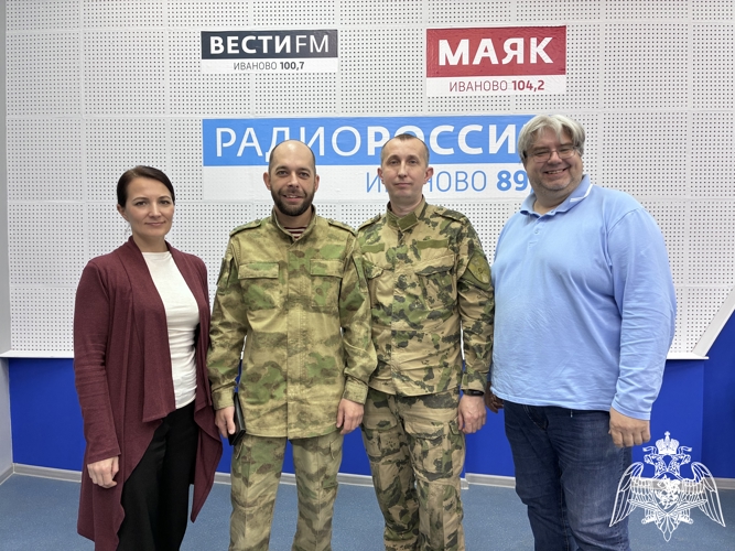 В канун Международного дня  ветеринарных врачей военнослужащие кинологической службы Росгвардии рассказали о своей работе радиослушателям «Радио России» Иваново