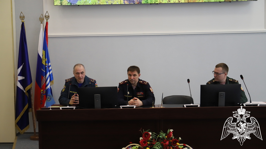 В Иванове состоялся сбор с представителями инспекций пожарной безопасности Центрального округа Росгвардии