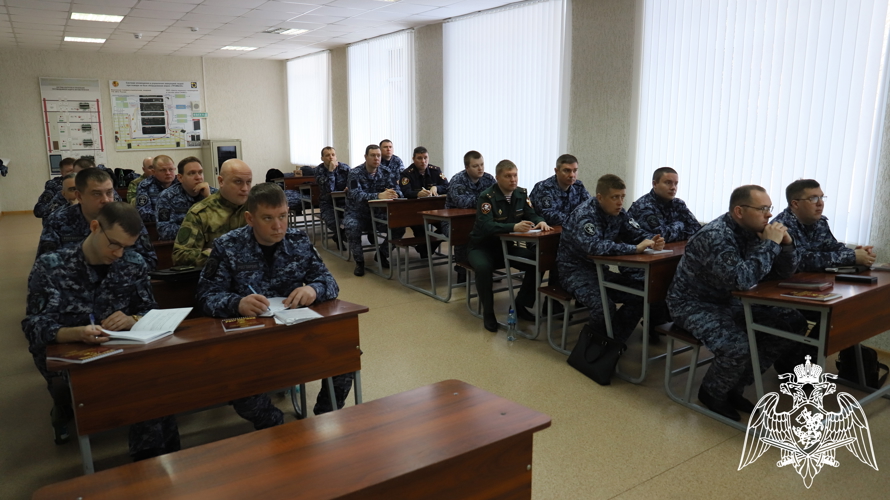 В Иванове состоялся сбор с представителями инспекций пожарной безопасности Центрального округа Росгвардии