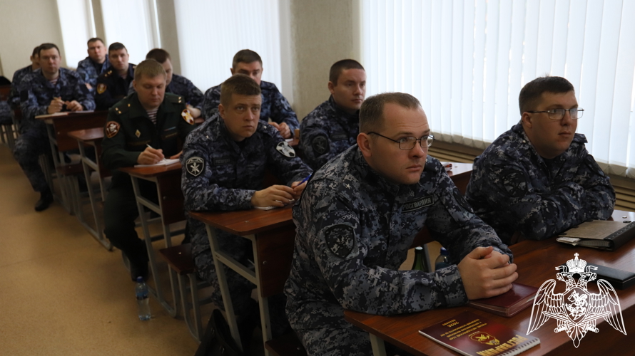 В Иванове состоялся сбор с представителями инспекций пожарной безопасности Центрального округа Росгвардии