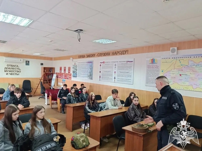 ОМОН «Спарта» открыл свои двери для ивановских студентов