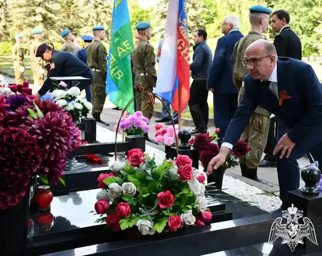 В День памяти и скорби начальник Управления Росгвардии по Ивановской области почтил память павших героев Великой Отечественной войны