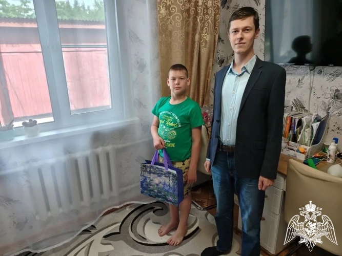 В Иванове сотрудники вневедомственной охраны поздравили детей коллег с Международным днем защиты детей