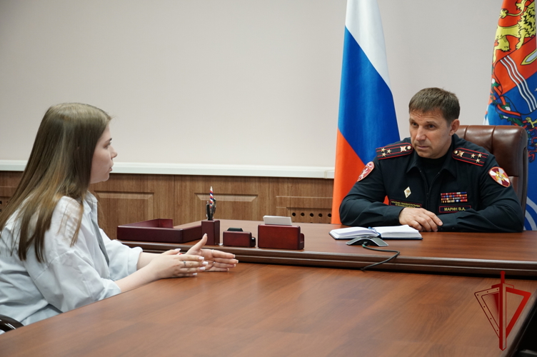В Иванове начальник регионального управления Росгвардии провел прием граждан в Приёмной Президента Российской Федерации в Ивановской области 
