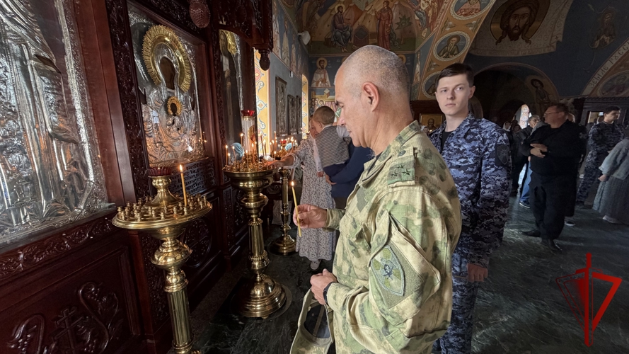 В Иванове росгвардейцы отметили Успение Пресвятой Богородицы