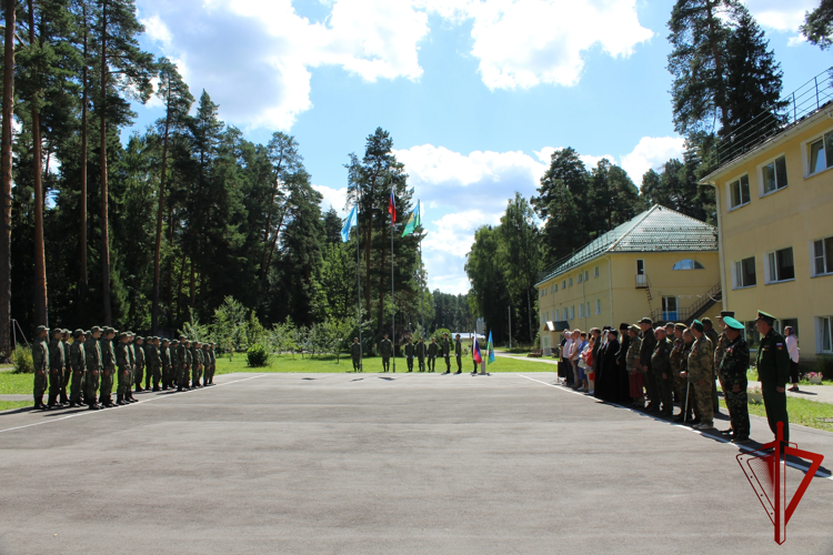 Сотрудники ивановской Росгвардии приняли участие в открытии военно-спортивных сборов  «Клещевские зори — 2026»  в Шуйском районе