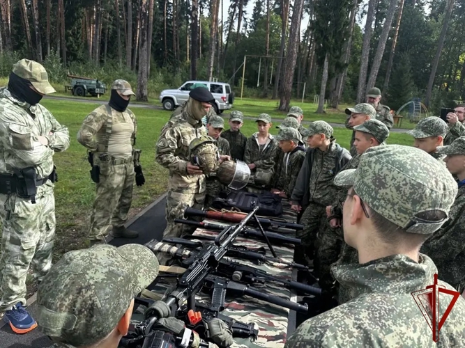 Вместе к финишу: бойцы спецназа ивановской Росгвардии поддержали юных земляков на марш-броске в Шуйском районе