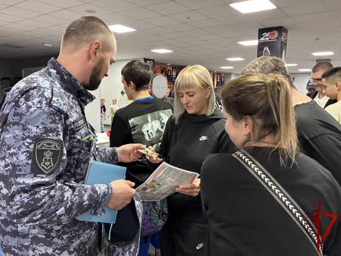 Ивановские росгвардейцы представили специальную выставку на Региональных играх боевых искусств